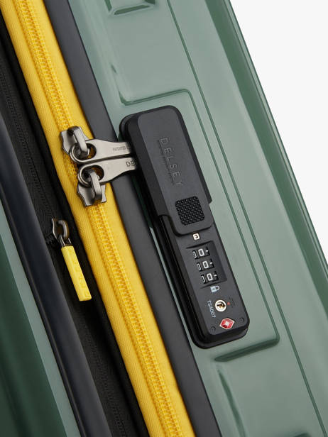 Uitbreidbare Harde Reiskoffer Rempart 2.0 Delsey Groen rempart 2.0 828 ander zicht 1